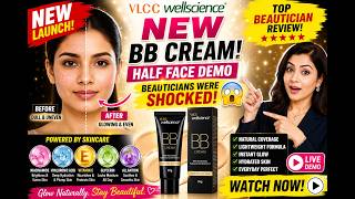 😱 Makeup + Skincare in ONE? NEW VLCC BB Cream LIVE Demo & Beautician Review screenshot 2