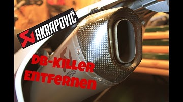 Husqvarna 701 | How to remove the DB-Killer | Akrapovic