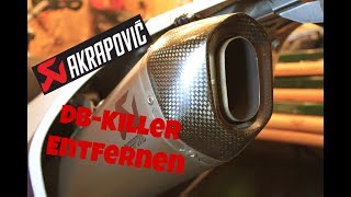 Husqvarna 701 | How to remove the DB-Killer | Akrapovic