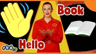 Dizzy Deliveries Lets Learn Lámh Signs Book Hello Ékidsjr