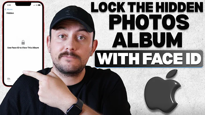 How to Lock Hidden Photos Album on iPhone with Face ID (Step-by-Step Guide)