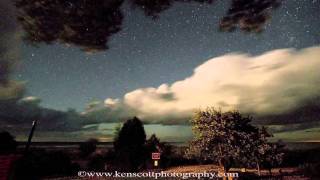 20100816-Storm, Stars and a fleeting Moonbow!