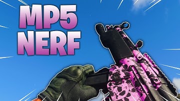 the MP5 SMG NERFED IN MODERN WARFARE (MW BEST MP5 CLASS SETUP AFTER NERF)
