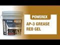 Unmatched Grease Quality! 🔧 Powerex AP-3 Red Gel Grease Demo | High Temp, High Performance!