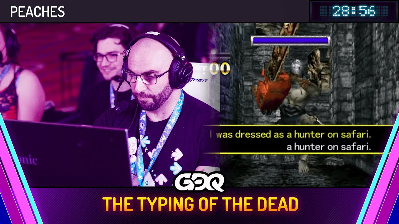 The Typing of the Dead by peaches in 