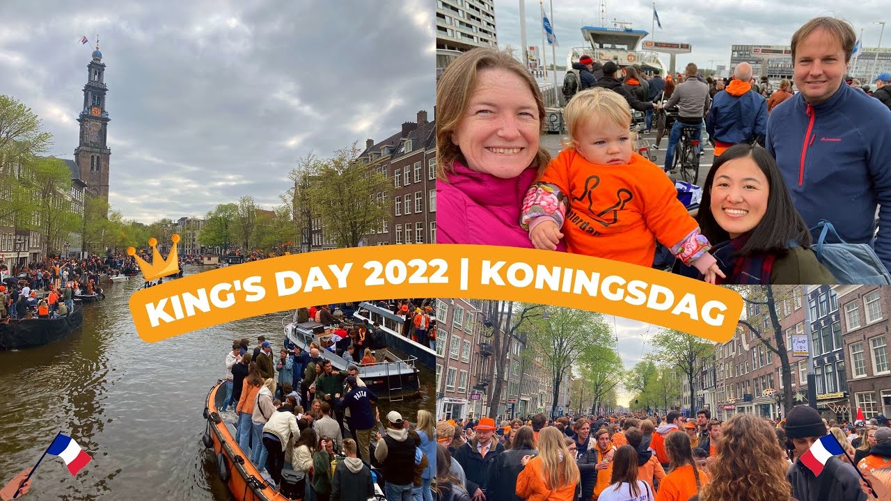 🇳🇱 Kings Day Amsterdam 2023 Night Street Party Koningsdag