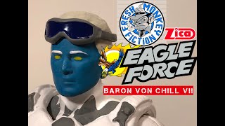 Fu-Reviews: Fresh Monkey Fiction ZICA Toys R.I.O.T. VS. EAGLE FORCE Baron Von Chill VII 4” Figure