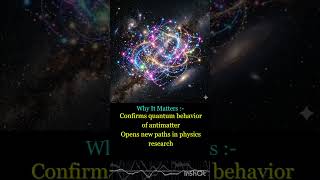 Antimatter Atom Acts Like a Wave |Positronium Quantum Breakthrough #QuantumPhysics #Antimatter #tech