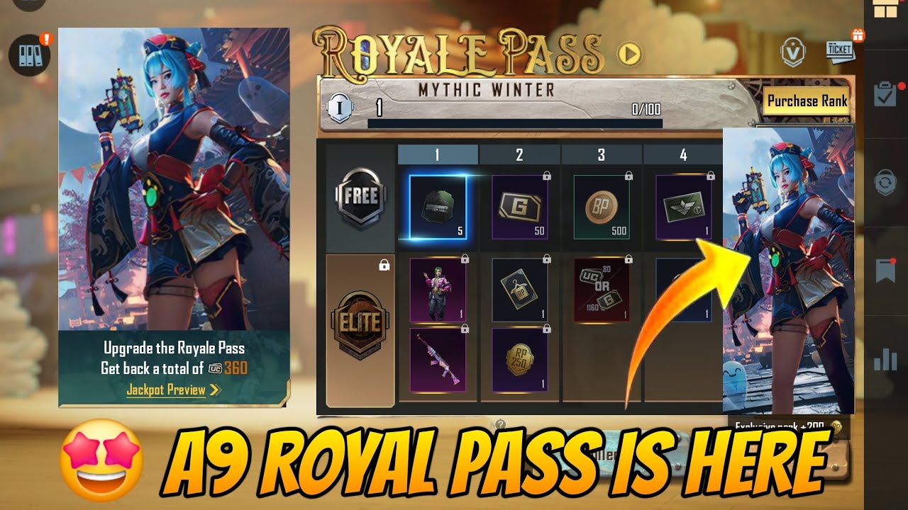 A9 ROYAL PASS IS HERE ( BGMI & PUBG MOBILE ) - SAMSUNG,A3,A5,A6,A7,J2,J5,J7,S5,S6,S7,59,A10,A20,A30