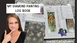 Diamond Painting Log Book! How I made my log book and how has it worked after half a year! screenshot 2