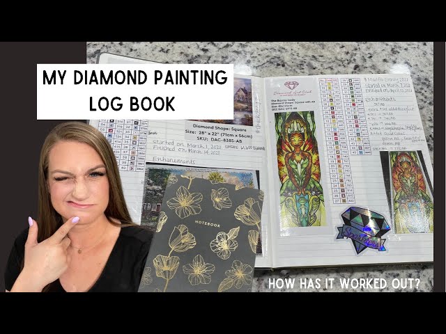 DIAMOND PAINTING LOG BOOK By Beautygems Logbooks **BRAND NEW