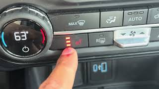 Ford Bronco - How to Turn On Air Conditioner and Heater