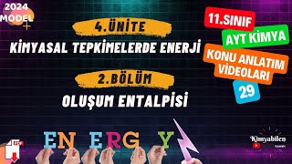 OLUŞUM ENTALPİSİ  - 11.SINIF KİMYA - AYT KİMYA