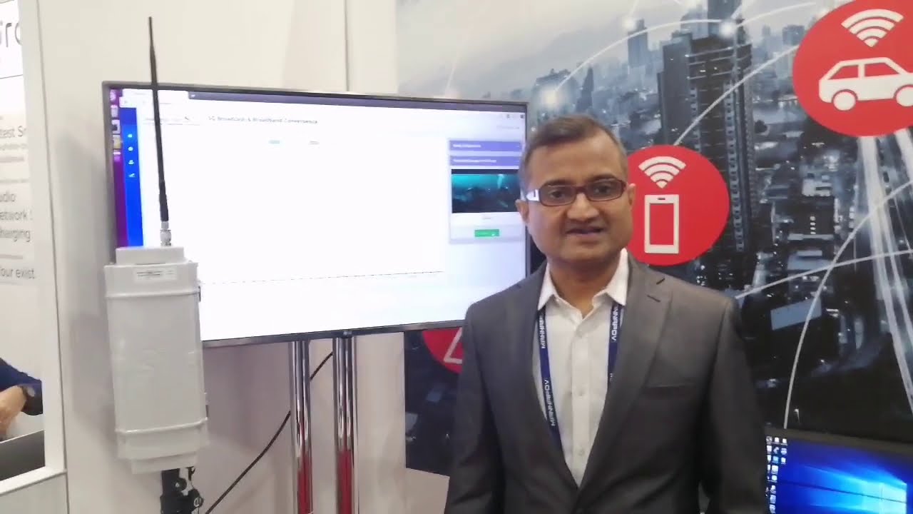 Saankhya Labs 5G Broadcast LA MWC'19