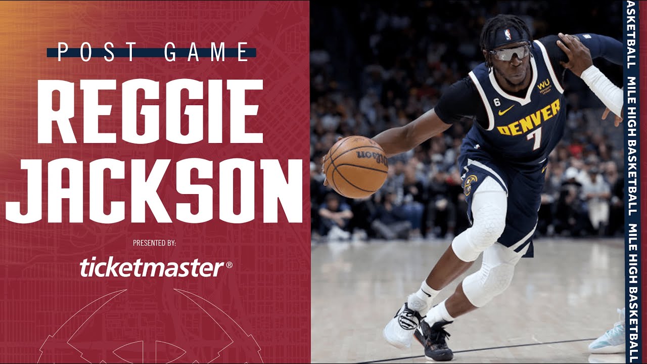 Reggie Jackson - Denver Nuggets - 2023 NBA Playoffs - Game-Issued