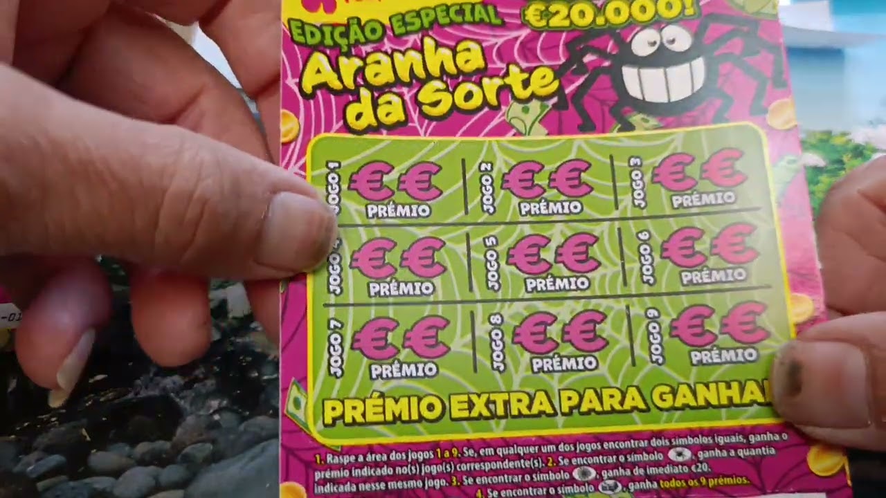 Sai mais um desafio de raspadinhas com premio🤞