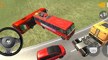 Indian Sleeper Bus Simulator 3D Game - New Update2024 - Android Gameplay