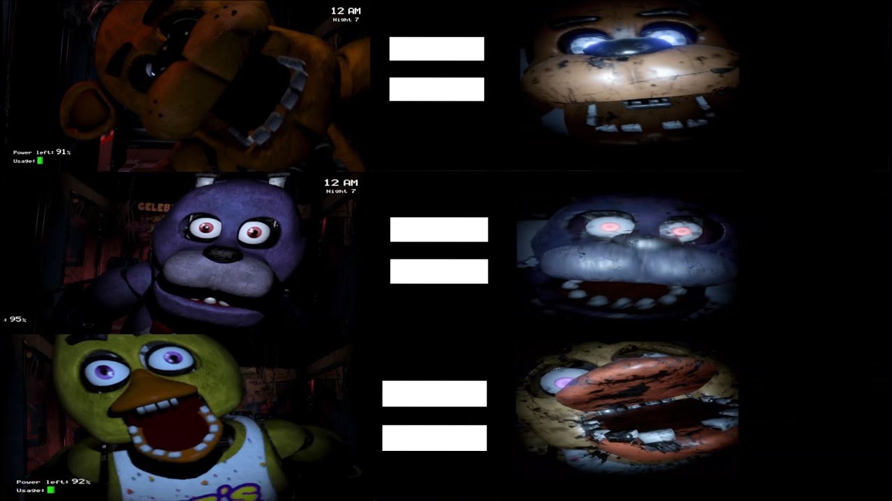 fnaf 1 jumpscare Best Sound Alert Memes