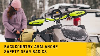 Ski-Doo Backcountry Avalanche Safety Gear Tips