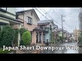 Japan downpour rain walk 20210730 asmr ambient sound sleep meditate relax tokyo suburb zen