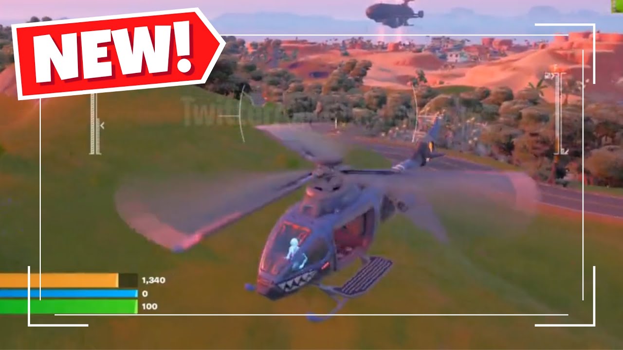 Fortnite NEW Choppa (Map Update)