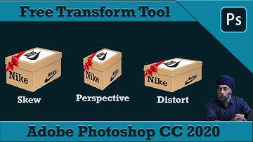 How to use free transform tool in Photoshop CC 2020 What new