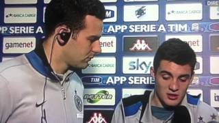 Intervista a Samir Handanovic e Mateo Kovacic