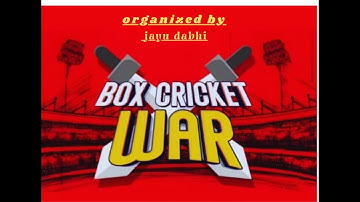 BOX CRICKET WAR SEASION 4 { NYARI HILLS 360} RAJKOT / FINAL DAY
