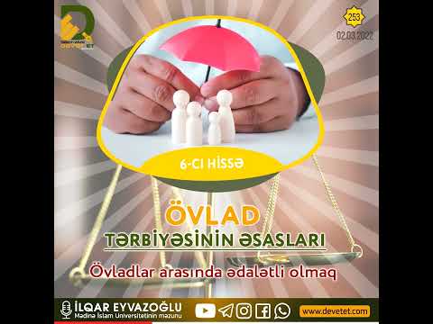 253.  Övladlar arasında ədalətli olmaq |  Övlad tərbiyəsinin əsasları ~ 6-cı hissə #Shorts