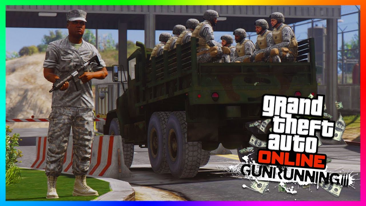 gta online gunrunning release date