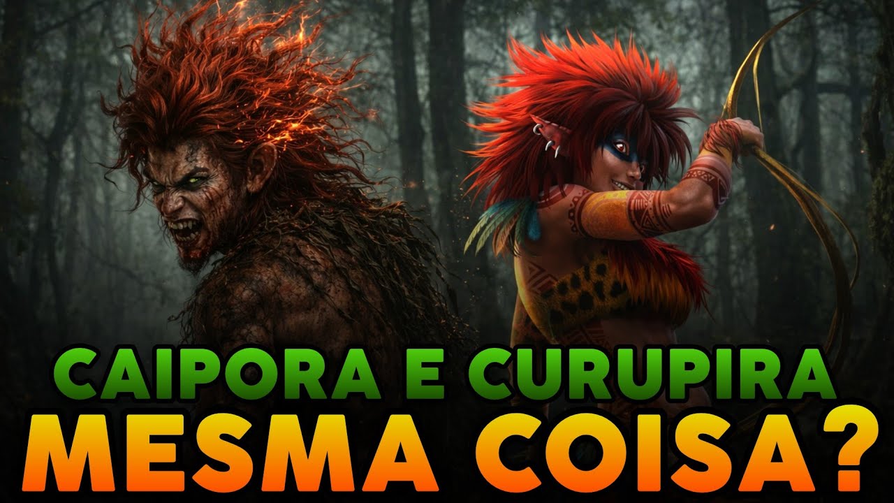 AFINAL SÃO O MESMO SER? CURUPIRA E CAIPORA | [INFRO LENDAS] EPISÓDIO 2
