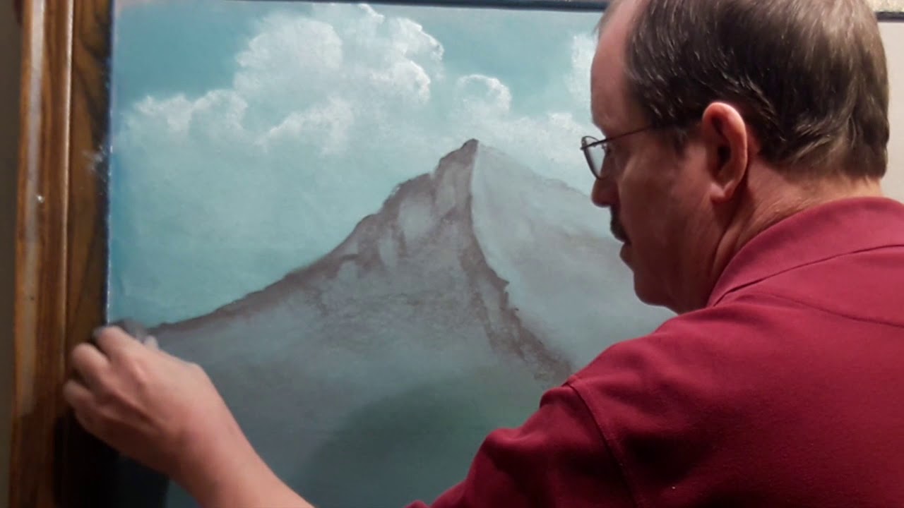 Draw a Large Mountain with Chalk or Pastel YouTube