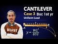 Cantilever Beam with Uniform Load | BSc 1st year Physics Elasticity