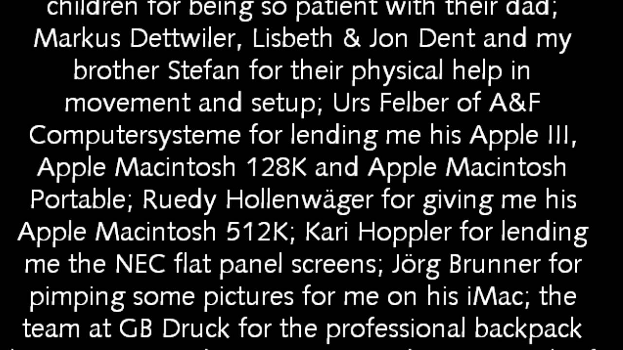 QL & Mac are 25 - The Show (closing credits)