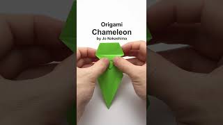Origami Chameleon #shorts