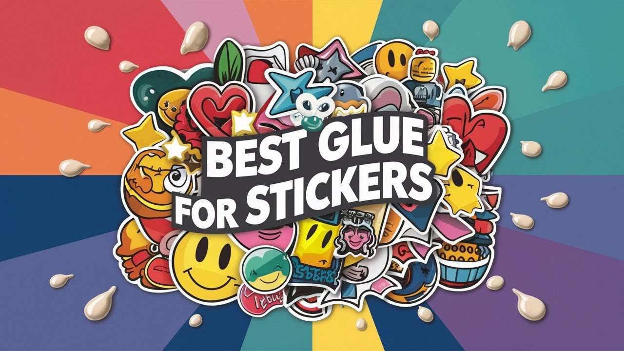 ⭕ Top 5 Best Glue for Stickers 2024 [Review and Guide] - YouTube