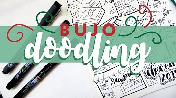 Doodle Monthly Memories December 2019 | Memory Keeping in my Bullet Journal