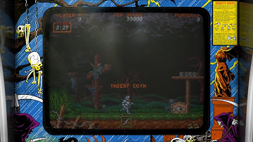 Ghouls ’n Ghosts Arcade (Realistic old crt monitor and original bezel. Window version)