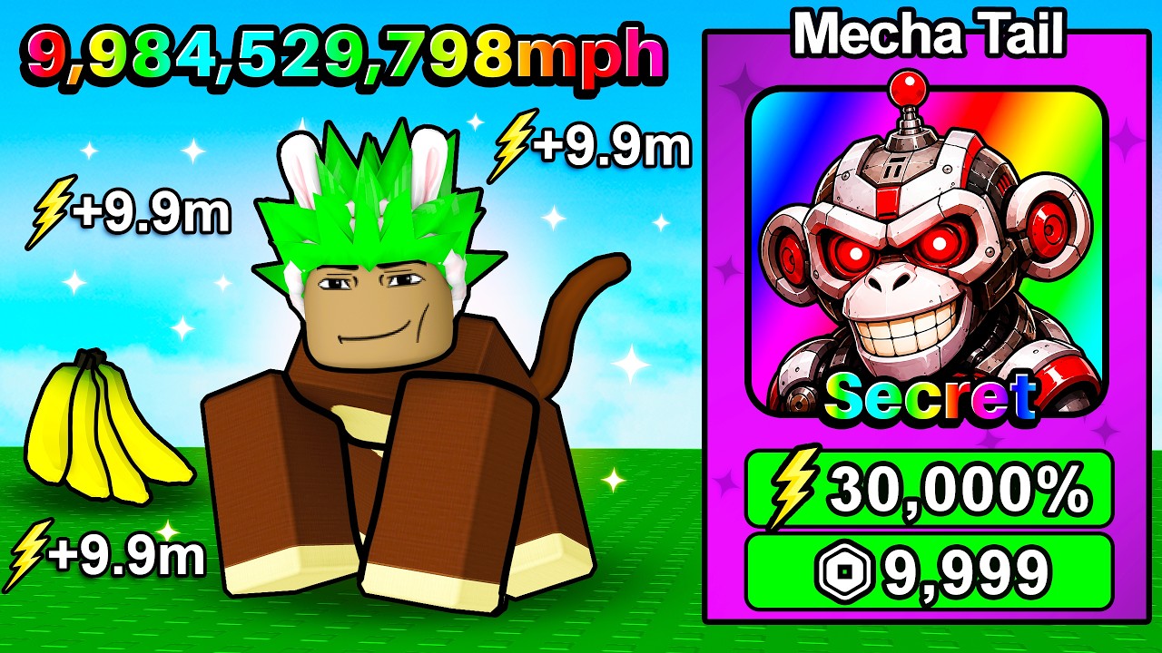 ich kaufe ALLES in +1 MONKEY ESCAPE und werde TOP 1 in ROBLOX!