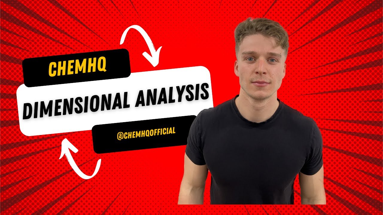 Dimensional Analysis - YouTube