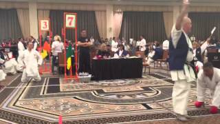 Shotojuku Traditional Karate Ozawa Cup 4-4-15 176 Final Knockout Christopher Paz Vs England