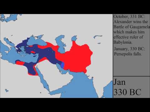 Δες όλες τις κατακτήσεις του Μεγάλου Αλεξάνδρου σε ένα εντυπωσιακό βίντεο