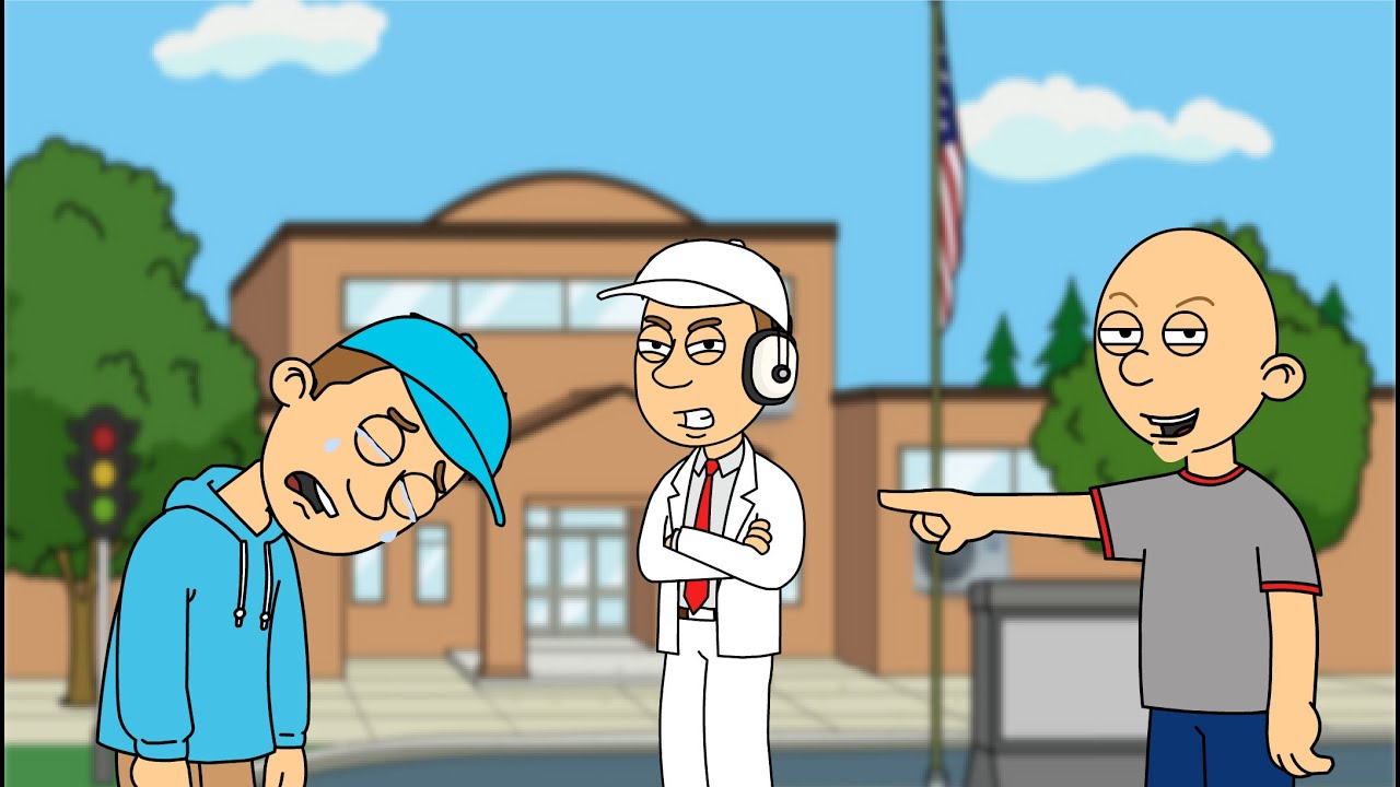 Classic Caillou Gets Panasonic Expelled/Grounded BIG TIME - YouTube