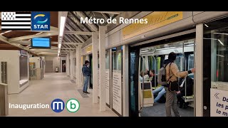 [STAR] Rennes subway - Line b opening ! - 4K