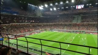 AC Milan vs Torino 4-1 Coro Noi siamo la Curva Sud