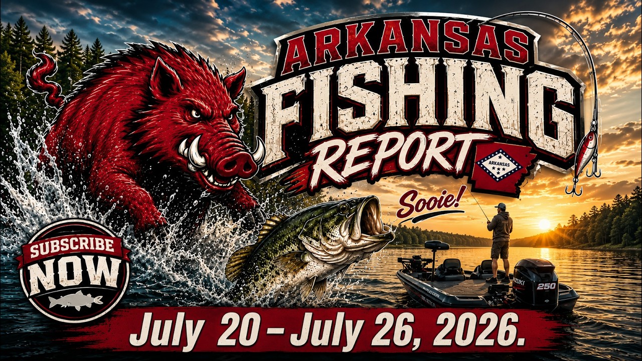 Arkansas Fishing Report: Late July White River & Lake Ouachita Tactics