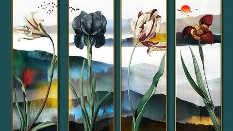 50 Mẫu Tranh 3D Vải Lụa Tranh Bộ Tuyệt Đẹp P1 - Xưởng In Tranh 3D Vải Lụa Sài Gòn