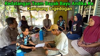 Acara Tanda Tangan Hibah Tanah Pak Ipan Kepada Abah Fendi Di Hadiri Team Bapak Bayu Andika