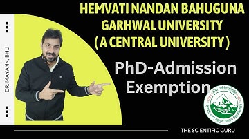 New PhD admission 2023 II Central University II Examination Exemption, Registration Started 👍🏾