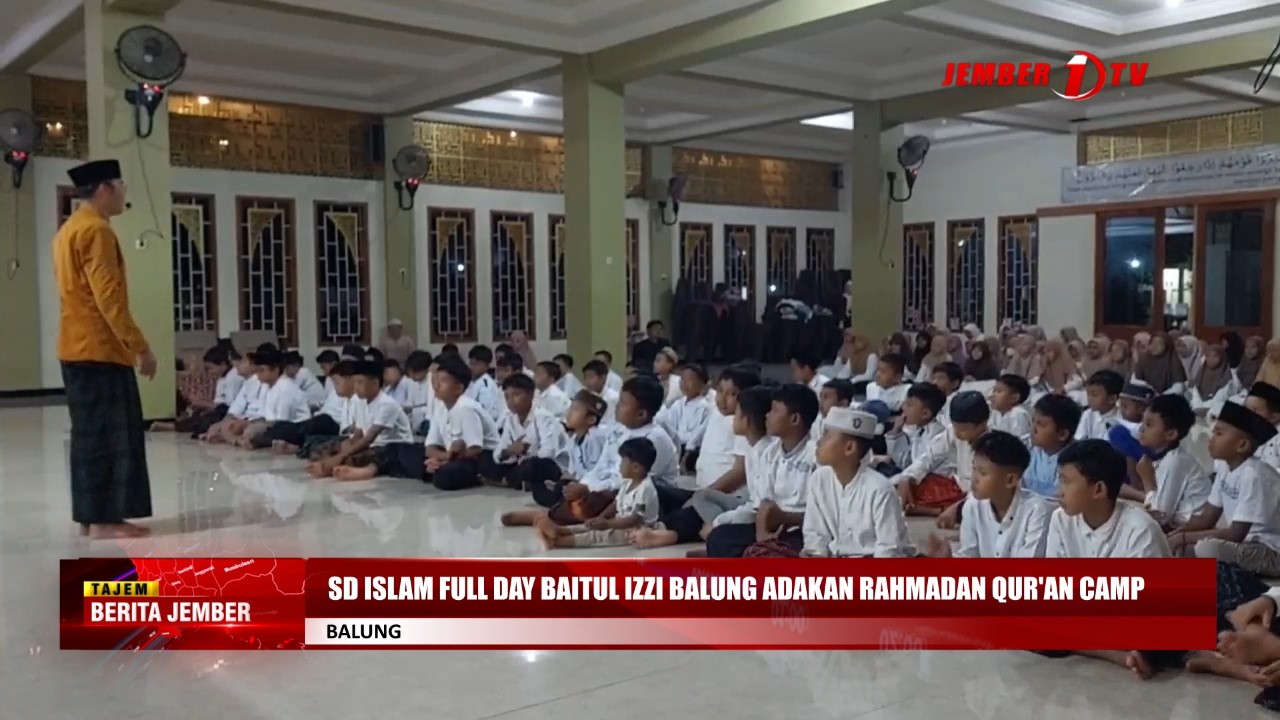 SD ISLAM FULL DAY BAITUL IZZI BALUNG ADAKAN RAHMADAN QUR'AN CAMP